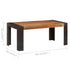 Rustika Rowe -  Dining Table 180x90x76 cm Solid Mango Wood